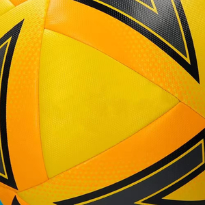Nueva llegada Balón de fútbol Venta caliente Material de cuero Tamaño personalizado Alto servicio OEM Mejor balón de fútbol tendencia Precio económico - Product Image 2