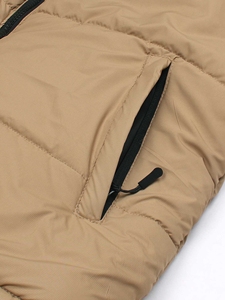 Chaqueta acolchada de color caqui de calidad superior para hombre de North Face para mantener el calor de invierno con diseño de logotipo personalizado - Product Image 4