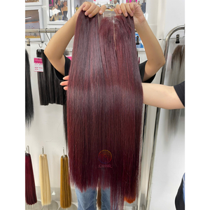 Producto caliente, mechones de cabello humano Remy recto de hueso de 28 pulgadas, cierre de encaje, Peluca de mujer negra, pelucas de encaje de pelo liso de hueso dirigido - Product Image 2