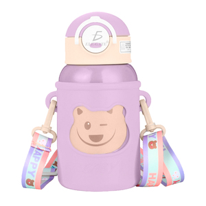 Borraccia Termica in Acciaio Inox da 650ml con Design Cartoon per Bambini, Ideale per il Ritorno a Scuola, Isolamento Termico - Product Image 2