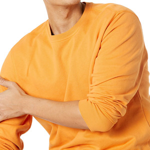 Personalizado 2024 nuevo estilo Sudadera de cuello redondo hombres sudadera Lisa cuello redondo sudadera hombres de talla grande hombres sudaderas fabricante - Product Image 4