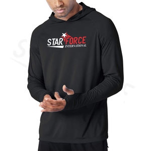 Polyester Fishing Shirt Design Your Own Fishing Wear Latest Design Men Soft Lightweight Fishing <b>Hoodie</b> Blank - Product Image 5