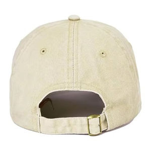 Gorras de Béisbol Formales Clásicas OEM 100% Algodón Impermeables Personalizadas de 5 y 6 Paneles Ajustables con Logotipo Bordado de Alta Calidad - Product Image 2