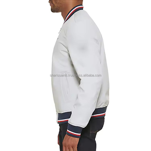 Winter Men's Letterman <b>Jacket</b> Customizable Stand Collar 100% Wool Windproof Waterproof Streetwear Fashion Clothing - Product Image 5