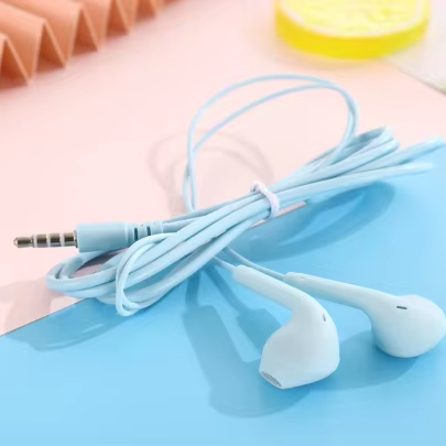 Wholesale Fashion 3.5mm In-Ear Wired Noise Cancelling Waterproof IPX-4 Portable Music Earphones & Headphones Hands-Free Earbuds