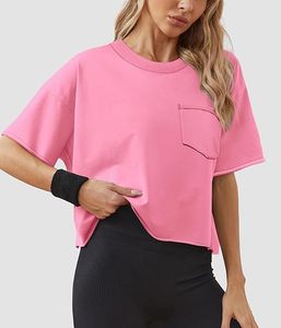 MT1259 T-shirts courts à manches raglan pour femmes avec logo personnalisé de haute qualité T-shirts courts à manches courtes pour femmes - Product Image 3