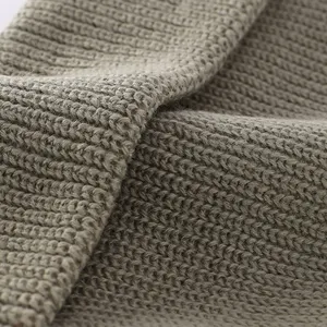 Bonnet unisexe en tricot pour l'hiver, 56-58 cm, décontracté, adulte, en acrylique, à revers, couleur unie - Product Image 5