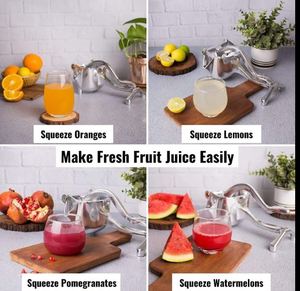 Exprimidor Manual de frutas y verduras de alta demanda, venta al por mayor, prensa manual de aleación de aluminio, exprimidor de limón, herramientas especiales hechas de Metal duradero - Product Image 5