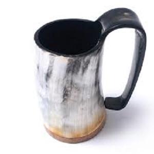Tasse en corne de Viking de meilleure qualité faite à la main tasse à café de fête en corne avec vaisselle polie tasses en corne par SUPER ENTERPRISES - Product Image 3