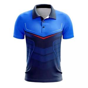 Polos de Hombre de Alta Gama, Impresión por Sublimación Digital, OEM, Mezcla de Algodón y Poliéster Personalizada, Polos de Primera Calidad - Product Image 1
