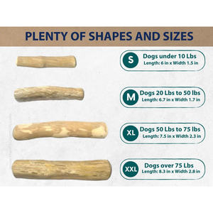 Los mejores huesos de perro para masticar perros de madera de café natural para masticadores agresivos del fabricante de Vietnam para mayoristas - Product Image 2