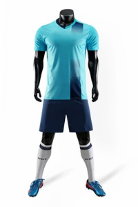 เสื้อเจอร์ซีย์ฟุตบอลสำหรับเด็กและผู้ใหญ่เสื้อฝึกฟุตบอลพิมพ์ลายระบายอากาศได้ดีสำหรับทีมโรงเรียน - Product Image 4