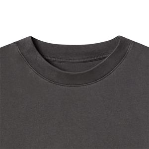 Haute qualité unisexe 100% coton logo personnalisé t-shirt impression marque privée pré rétréci personnalisé surdimensionné t-shirt - Product Image 3