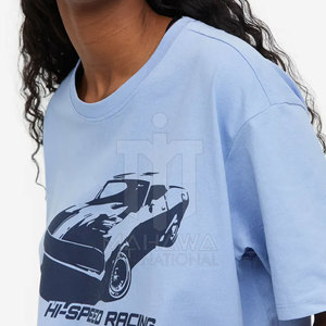 Camisetas Casuales de Algodón para Mujer de la Mejor Calidad, Diseño Ecológico de Verano, Secado Rápido, Transpirables, Manga Corta - Product Image 4