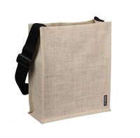 Porte-documents en toile pour homme, écologique, personnalisé, de haute qualité, vente en gros, sac de bureau décontracté, fermeture éclair, portable