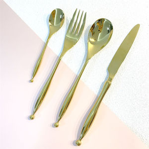 Ensemble de couverts en argent professionnel conçu pour les hôtels et les restaurants avec de l'acier inoxydable durable et une finition lisse - Product Image 5