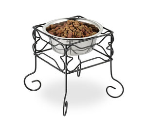 Soporte de cuencos de alimentación de perro de Metal respetuoso con el medio ambiente único soporte de cuenco de comida de perro personalizado de nuevo diseñador - Product Image 4