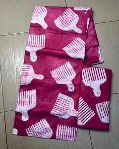 Tela Africana de Alta Calidad con Estampado de Cera y Algodón Ankara 100% para Confección de Vestidos, Costura, Acolchados y Manualidades - Product Image 1