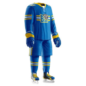 Personalizar deportes Hockey disfraz uniformes jóvenes Jersey Halloween Fan Outfit oficiales uniformes de hockey sobre hielo - Product Image 3