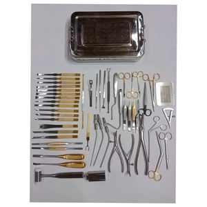 Juego de instrumentos quirúrgicos de rinoplastia de acero inoxidable alemán de alta calidad, 50 Uds., instrumentos de fuente de alimentación Manual personalizables - Product Image 2