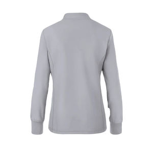 Blouse médicale à manches courtes, 65% polyester/35% coton, fermeture à boutons, respirante, confortable, couleur personnalisée, logo, usage hospitalier - Product Image 5