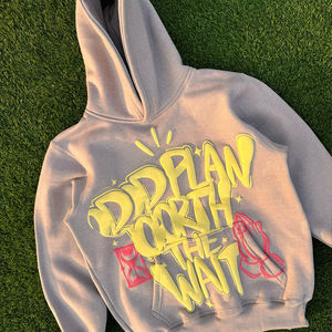 Nuevos chándales de lavado ácido de tu propio logotipo a la moda con cremallera Chándal de lavado ácido cálido para hombre - Product Image 6