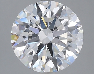 3.08ct F Color VS2 Clarity Lab Diamond Igi Certified Diamante suelto Blanco Corte redondo Hpht Lab Diamante cultivado para la fabricación de joyas - Product Image 1