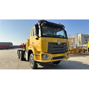 Camion tracteur Hohan d'occasion 6x4 Diesel Automatique 450 CV Conduite à gauche Euro 5 avec caméra arrière Type tête de camion et tête de tracteur - Product Image 2