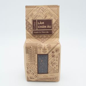 500g Robusta Grains de café torréfiés Vietnam Vente en gros OEM/ODM Service Vente en gros Grains de café Vietnam - Product Image 2