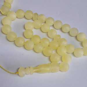 Tasbih musulman religieux traditionnel, fait à la main en résine, lapin ange, écologique, peint à la main, décoration d'intérieur - Product Image 3