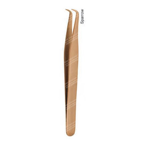 Sparrow pince à épiler en acier inoxydable multicolore et en acier enduit de plasma outils d'extension de cheveux pour extensions de cils - Product Image 5