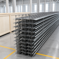 Tôles de plancher en treillis d'acier galvanisé pour la construction de dalles en béton