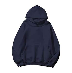 Sudadera con capucha de algodón de peso pesado con hombros caídos de gran tamaño para hombre y mujer, ropa perfecta con estampado de logotipo personalizado - Product Image 5
