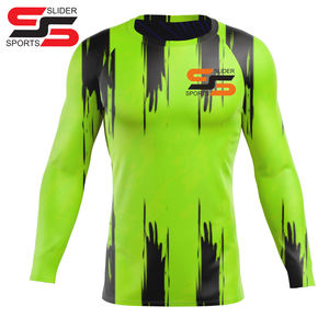 OEM Mma Rushguard à séchage rapide à manches longues Rushguard Rashguard à impression personnalisée Rashguard à sublimation - Product Image 4