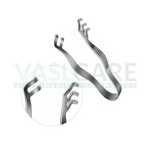 Vaslcare Instruments chirurgicaux Écarteur Finsen 5cm 3x2 griffes pointues Écarteur de plaies à retenue automatique en acier inoxydable - Product Image 3