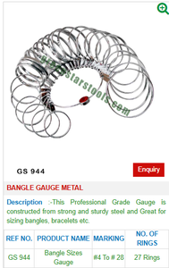 GS 944กำไลข้อมือโลหะเครื่องมือสำคัญสำหรับงานหัตถกรรมเครื่องประดับ - Product Image 2