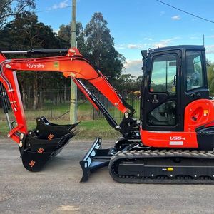 Mini-pelleteuse d'occasion Kubota KX155 5 tonnes EPA CE KX165 U35 Kubota Engine Second Hand Swirl Arm Digger - Product Image 2