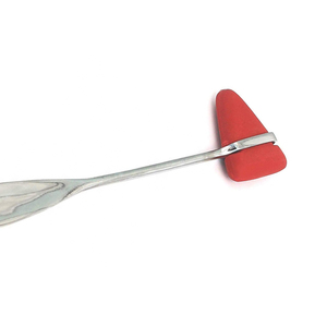 Martillo Reflex de acero inoxidable Manual Taylor, cabeza Triangular, instrumento quirúrgico ENT, dispositivo médico de diagnóstico neurológico MOL - Product Image 2