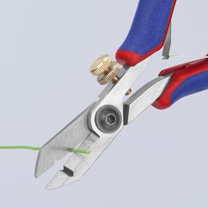 Knipex Electronics <b>Wire</b> Stripping Shears Polished Shear Head with Multi-Component Grips - Product Image 2