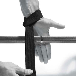 Correas de muñeca para levantamiento de pesas, correas de muñeca de Color sólido para entrenamiento de Fitness en gimnasio, precio asequible - Product Image 5