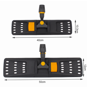 Telaio per <span class=keywords><strong>Mop</strong></span> Piatto Commerciale 40cm <span class=keywords><strong>50cm</strong></span> con Manico Lungo e Testa di Pulizia Manuale per Pavimenti - Product Image 4