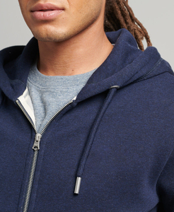 Haute qualité 100% coton polaire fermeture éclair hommes sweats à capuche sweat à capuche Logo personnalisé conception sweats à capuche unis pour hommes et unisexe 2025 - Product Image 4