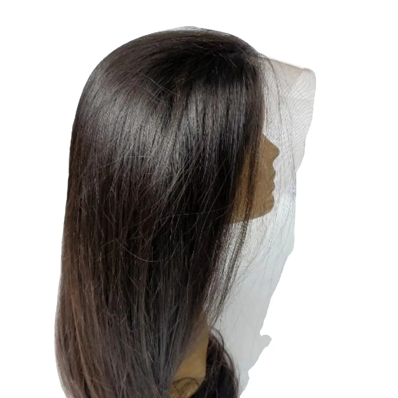 Оптовая продажа, 100% вьетнамские человеческие волосы натурального цвета, прямой черный парик из кости, натуральные волосы, не гениальные волосы, Длина 8 - 32 дюйма