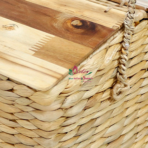 Cesta de picnic de plástico Artex Dong Thap, cesta ligera y duradera para viajes a la playa y actividades al aire libre - Product Image 6