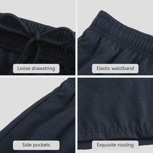 Pantalones cortos deportivos personalizados para hombre al por mayor, pantalones deportivos para correr al aire libre, pantalones cortos de entrenamiento informales a medida, ropa deportiva de entrenamiento - Product Image 6