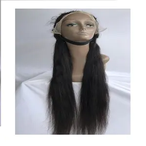 วิกผมดิบธรรมชาติขนาด32นิ้วยังไม่ได้ผ่านกระบวนการ100% อินเดียวิกผมลูกไม้แบบ HD ด้านหน้า13x4ผมผู้บริจาคคนเดียวมีขนาดความยาวเฉลี่ย - Product Image 1