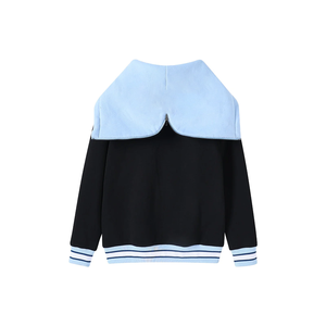 Sudadera con Capucha Negra Kankakee para Invierno, Sudadera Universitaria Personalizada de Alta Calidad, Forro Polar de Algodón Orgánico Ecológico para Hombre - Product Image 2