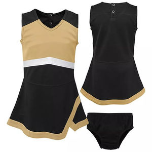 High Quality 100% Export Oriented Ladies <b>Cheerleading</b> <b>Uniforms</b> New Arrival Sleeveless Printed for Adults Girls OEM Wholesale - Product Image 1