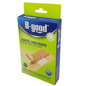 Cajas de Embalaje Reciclables con Impresión Offset Personalizada, Laminación Mate y Relieve, Resistentes al Agua, para Tiras de Primeros Auxilios Quirúrgicos - Product Image 1