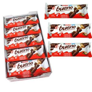 Kinder Bueno แท่งบรรจุครีมเฮเซลนัทช็อกโกแลต43กรัมสามารถส่งออกไปยังทุกตลาด - Product Image 2